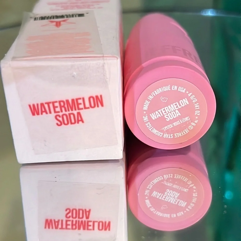 Jeffree Star Velvet Trap lipstick in color Watermelon Soda. New!